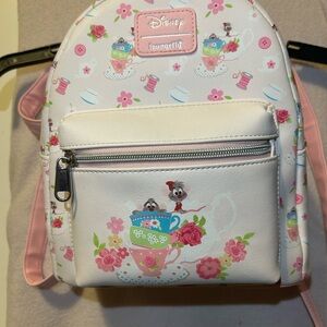 Loungefly Disney Kids Backpack - Pink and White